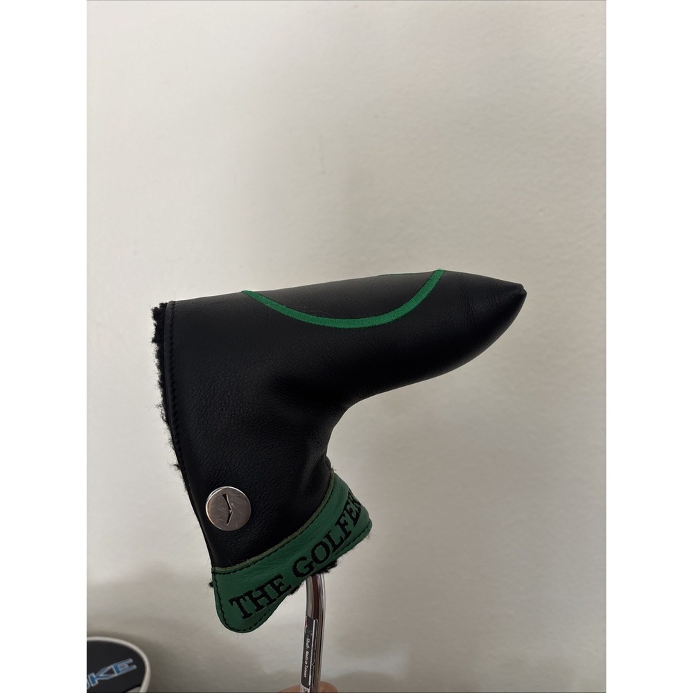 The Golfers Journal Black Putter Cover Broken Tee Society Blade Covers Mint